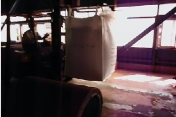 Sheun Pan CO., Ltd._SP jumbo bag passed test @ Steel factory